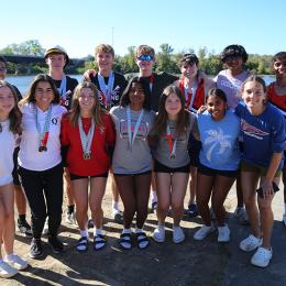 YMCA Quad Cities Rowing Group Photo